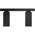 63-Inch Farmhouse Console Table for Entryway, Living Room & Hallway