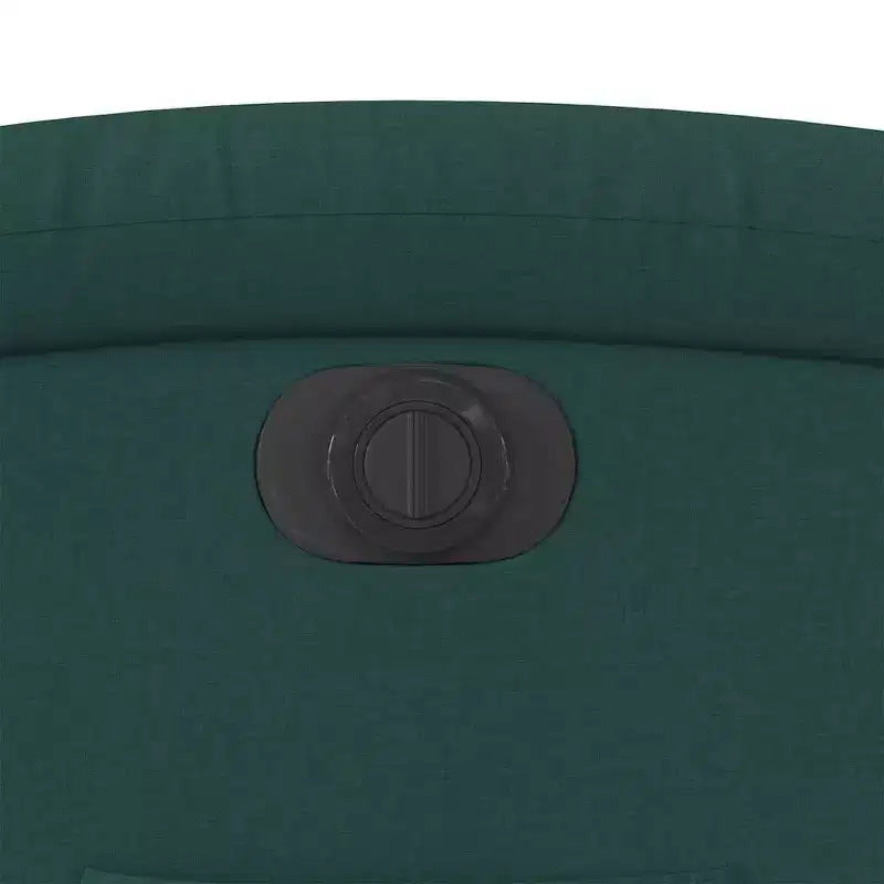 Electric Recliner Chair for Elderly - Adjustable Fabric Armchair, Dark Green