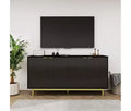 Dyonery buffet cabinet with storage cabinet, 58-inch cutlery cabinet with adjustable shelves, suitable for living rooms
