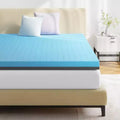 MAYEERTY 3 Inch Twin Mattress Topper - Gel Infused Memory Foam, Cooling Pad for Pressure Relief & Back Pain, CertiPUR-US Certified