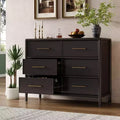 Christopher Knight Home Citlali 48'' Vintage Acacia Wood Storage Cabinet with 6 Drawers