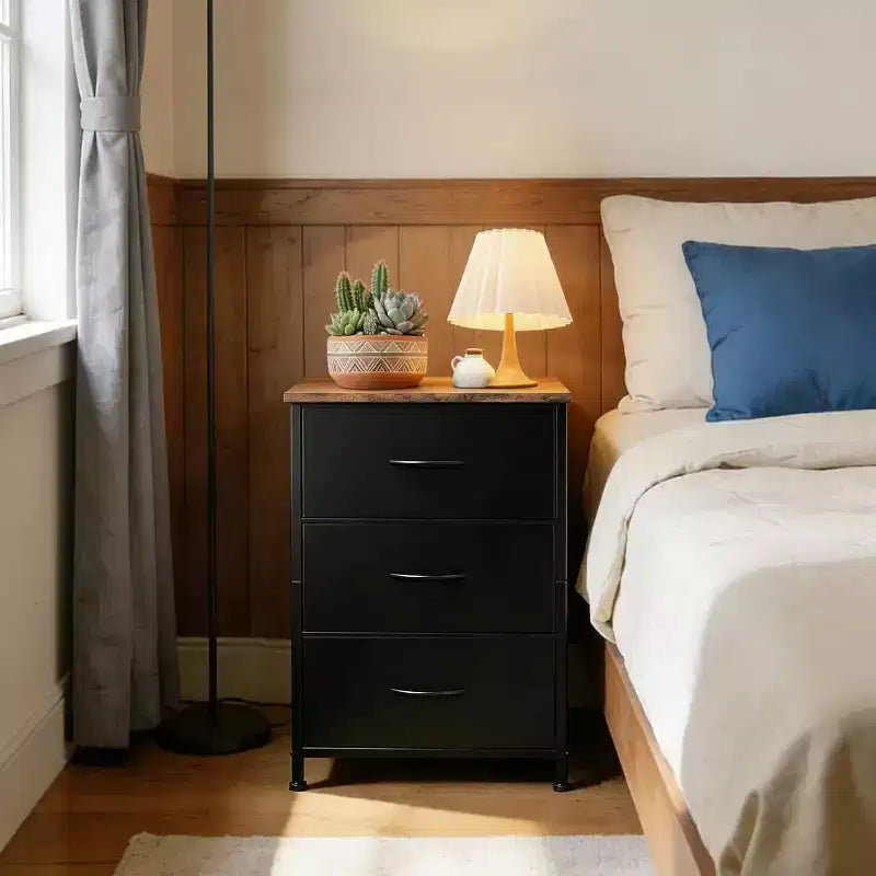 Small 5-Drawer Dresser with Removable Fabric Baskets