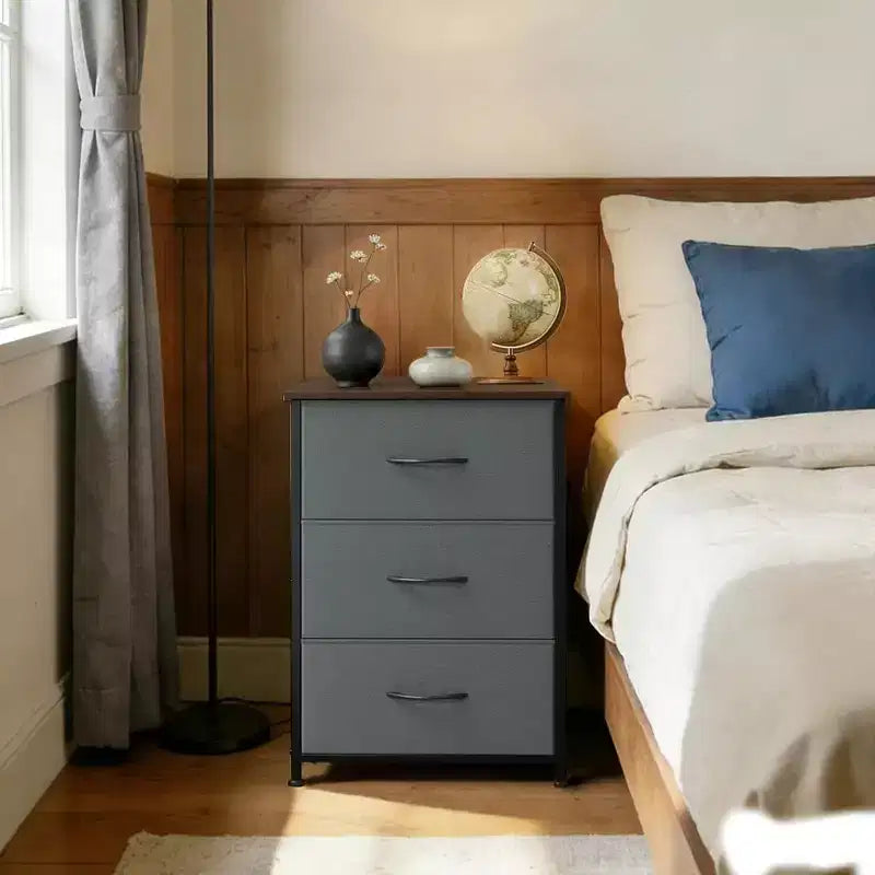 Small 5-Drawer Dresser with Removable Fabric Baskets
