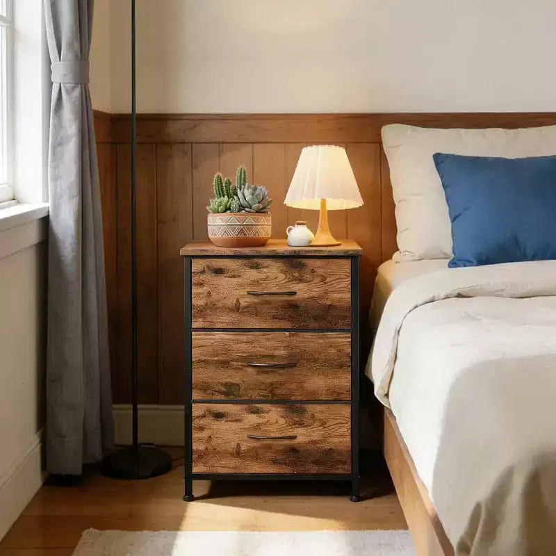 Small 5-Drawer Dresser with Removable Fabric Baskets