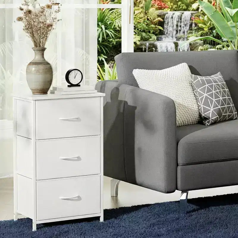Small 5-Drawer Dresser with Removable Fabric Baskets