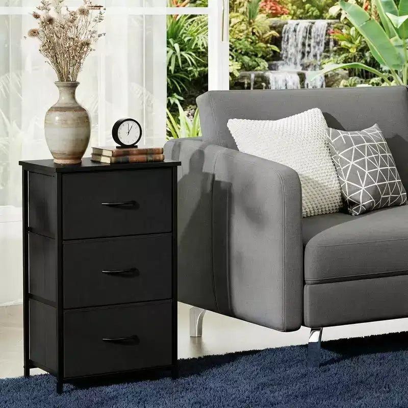 Small 5-Drawer Dresser with Removable Fabric Baskets