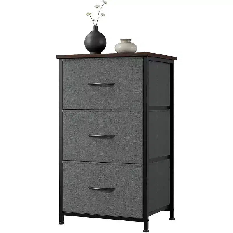 Small 5-Drawer Dresser with Removable Fabric Baskets