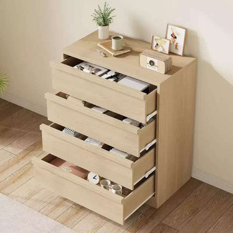 4-Drawer Dresser for Bedroom, Nightstand with Large Storage for Living Room, Nursery & Entryway