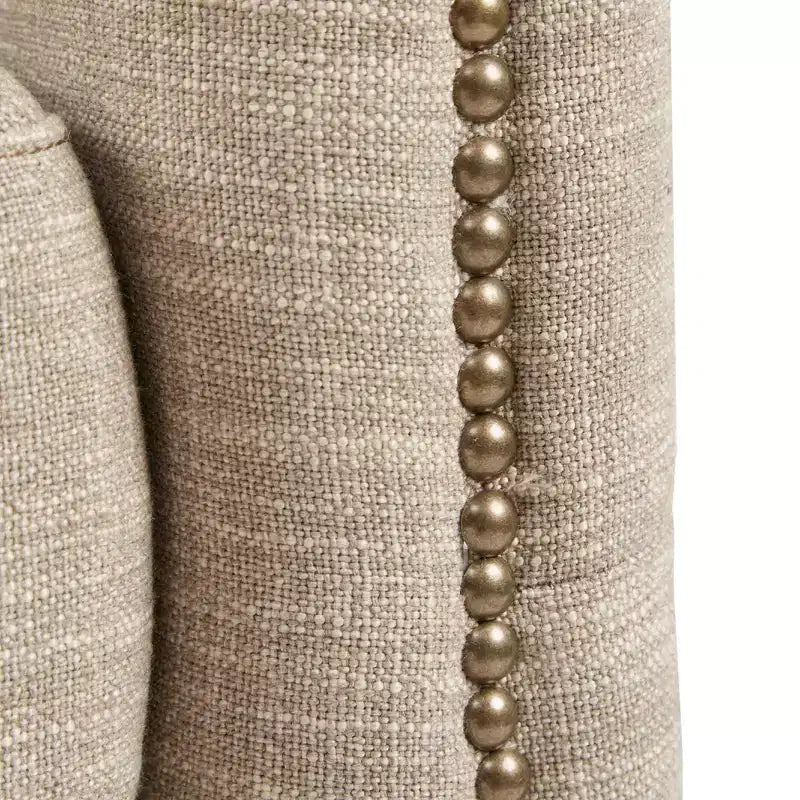 Swivel Chair - Cream: Comfortable Living Room Seating, Tufted Back, No Assembly Required