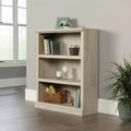 43.78" Decorative Bookshelf Brown 3 Shelves Chestnut
