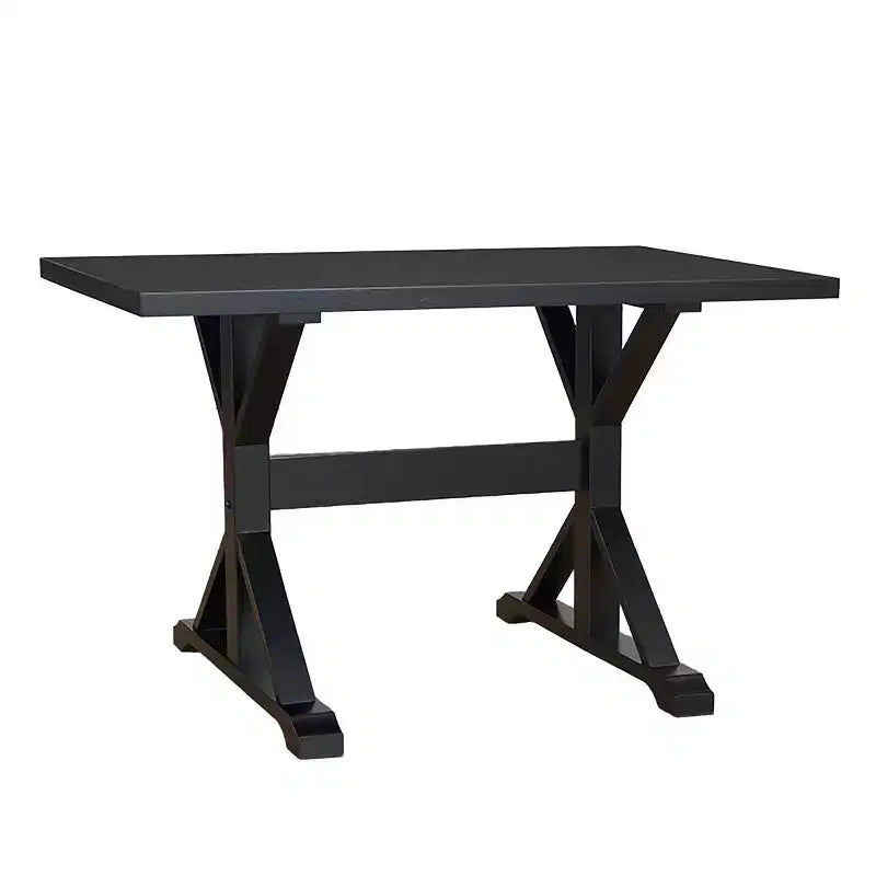 Carolina Living 48 Florence Trestle Dining Table