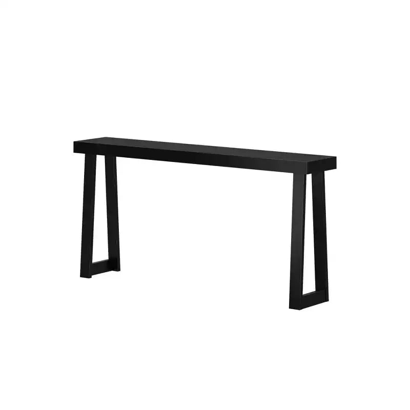 Solid Wood 66" Console Table, Entryway Table, Narrow Foyer Table